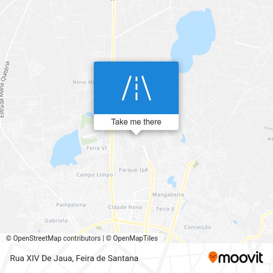 Rua XIV De Jaua map