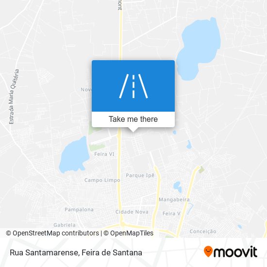 Mapa Rua Santamarense