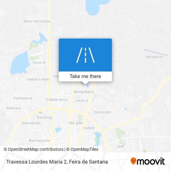 Mapa Travessa Lourdes Maria 2