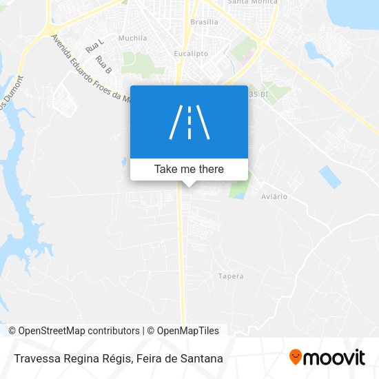 Travessa Regina Régis map