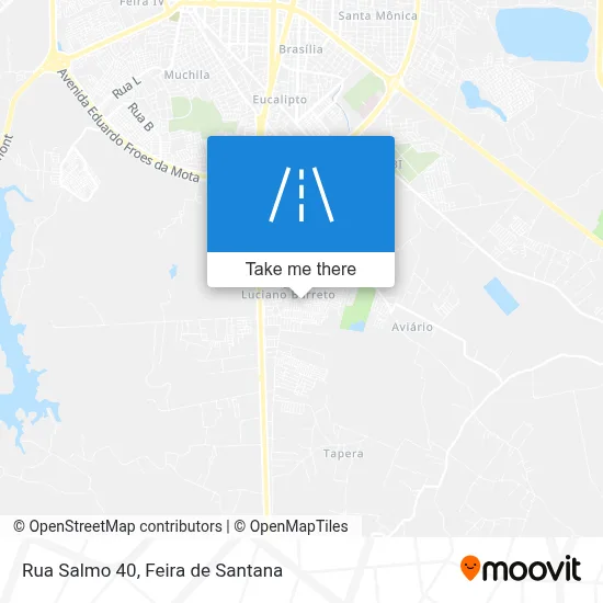 Rua Salmo 40 map