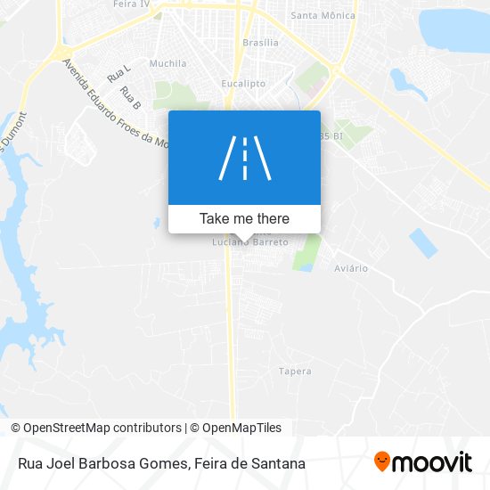 Rua Joel Barbosa Gomes map