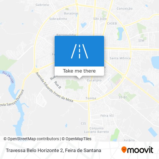 Mapa Travessa Belo Horizonte 2