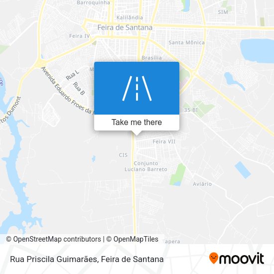 Rua Priscila Guimarães map