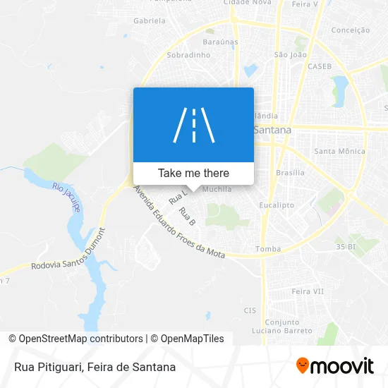 Rua Pitiguari map