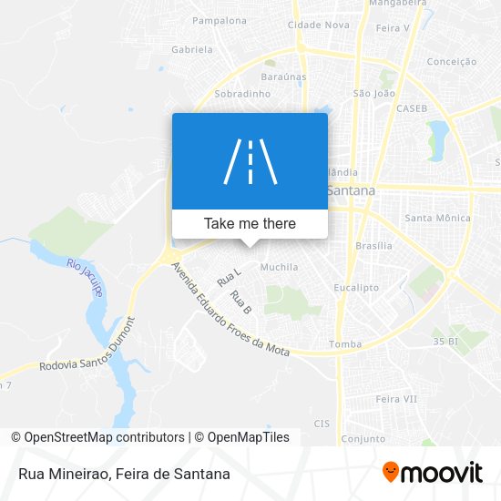 Rua Mineirao map