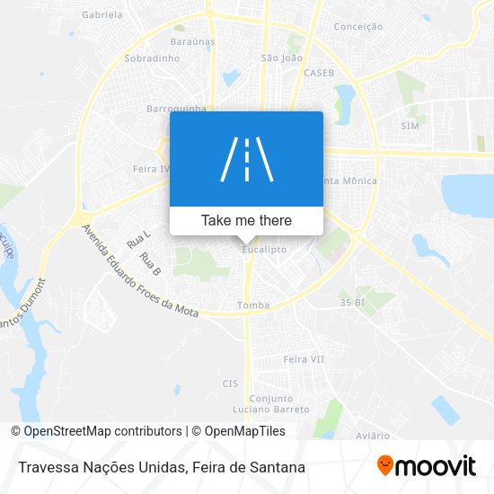 Travessa Nações Unidas map