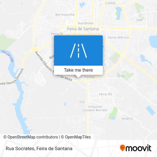 Rua Socrates map