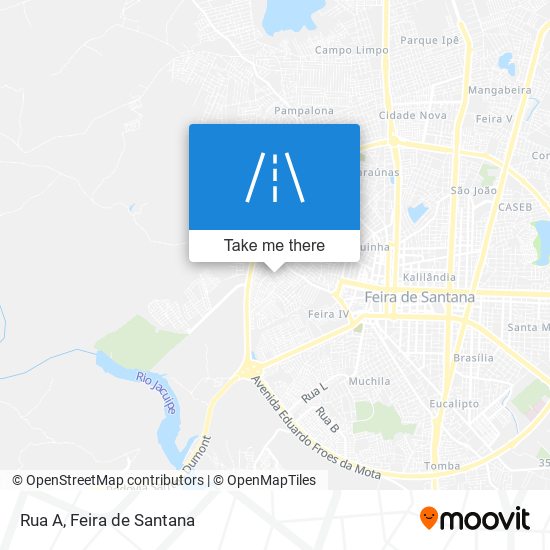 Mapa Rua A