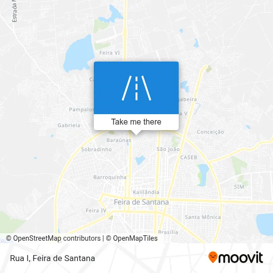 Rua I map
