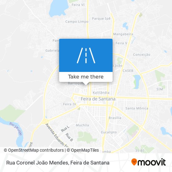 Rua Coronel João Mendes map