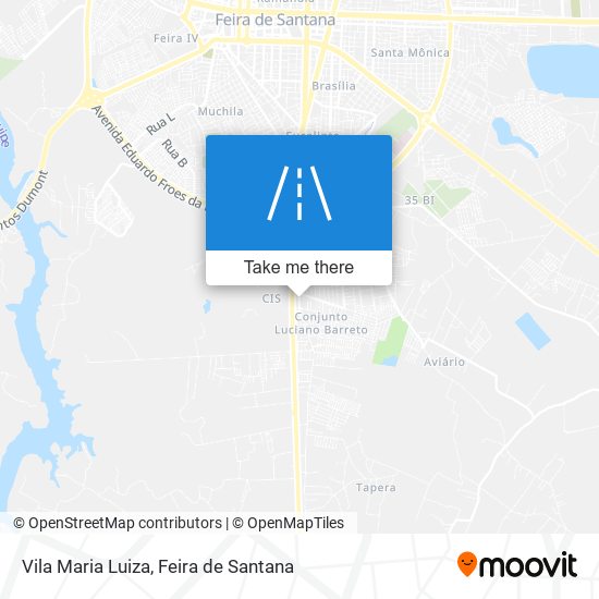 Mapa Vila Maria Luiza