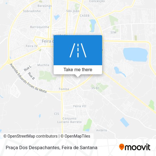Praça Dos Despachantes map