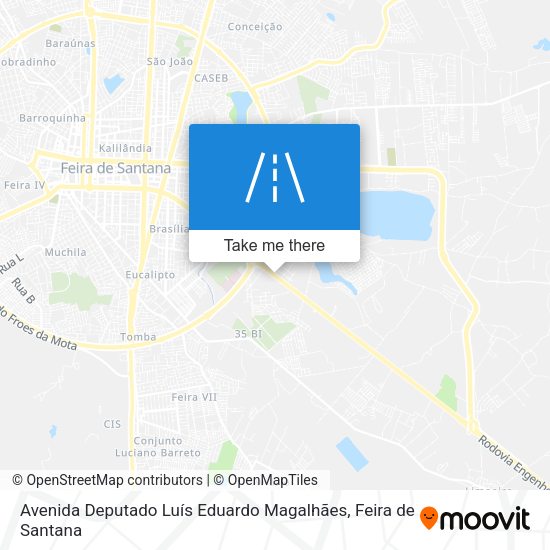 Avenida Deputado Luís Eduardo Magalhães map
