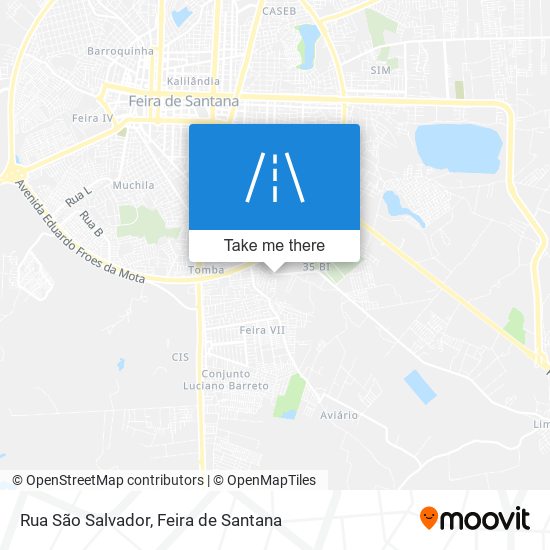 Rua São Salvador map