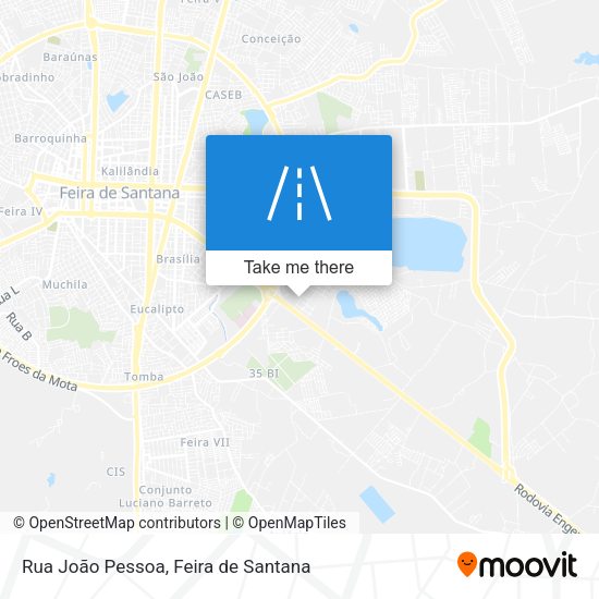 Rua João Pessoa map