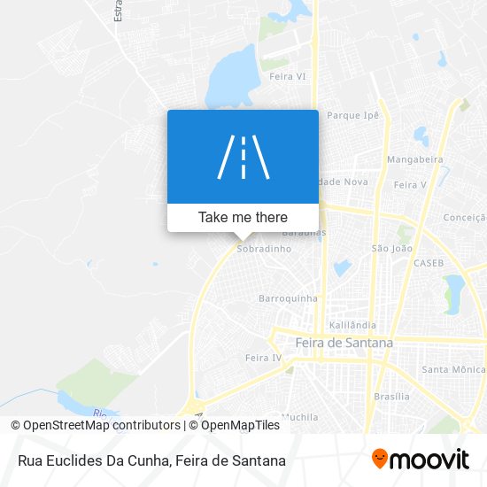 Rua Euclides Da Cunha map