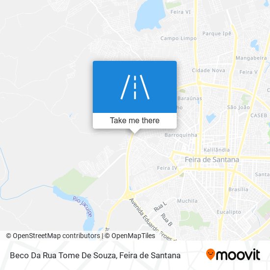 Mapa Beco Da Rua Tome De Souza