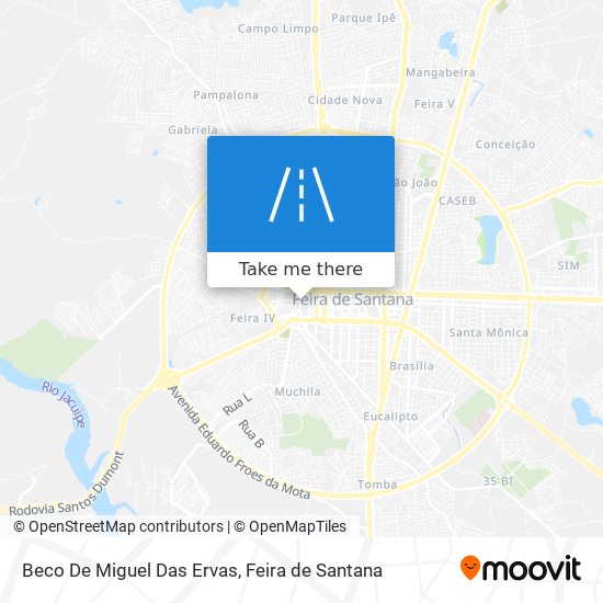 Mapa Beco De Miguel Das Ervas