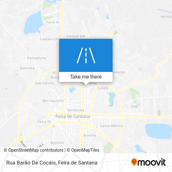 Rua Barão De Cocáis map