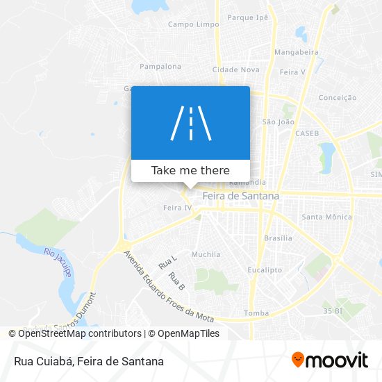 Rua Cuiabá map