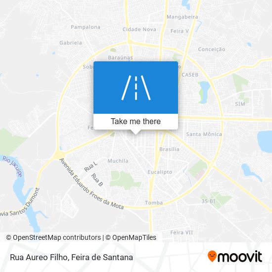 Rua Aureo Filho map