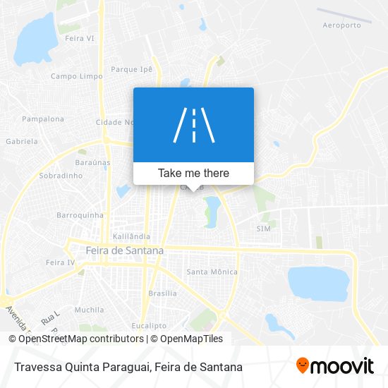 Travessa Quinta Paraguai map