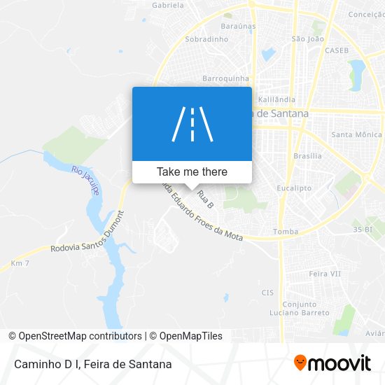 Caminho D I map