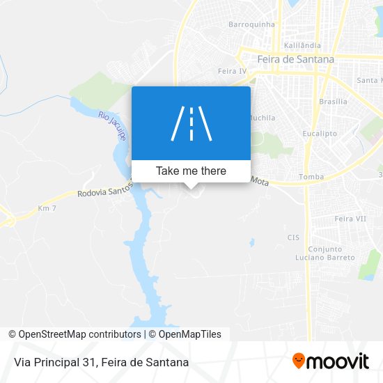 Via Principal 31 map