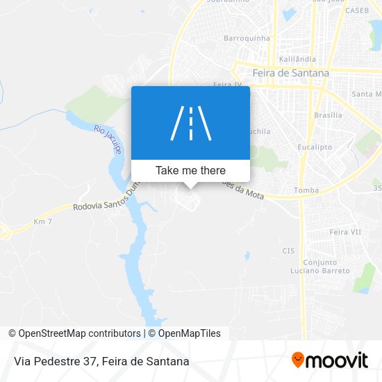 Via Pedestre 37 map