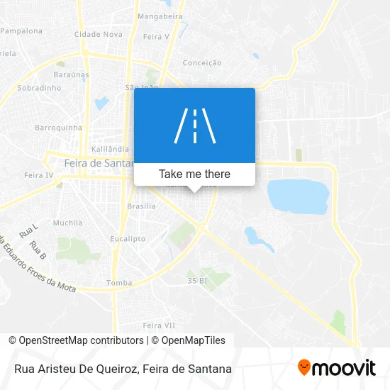Rua Aristeu De Queiroz map