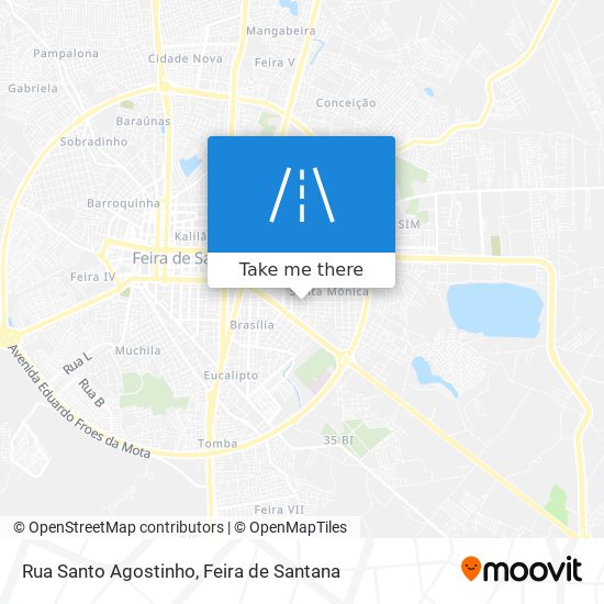 Rua Santo Agostinho map