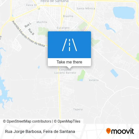 Rua Jorge Barbosa map