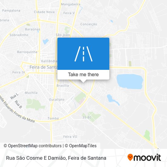 Rua São Cosme E Damião map
