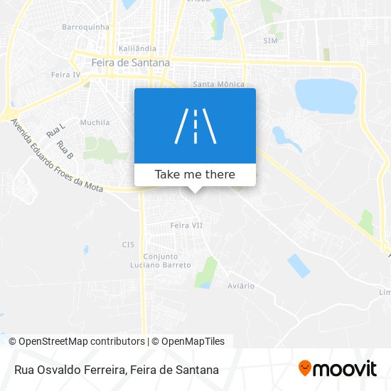 Rua Osvaldo Ferreira map