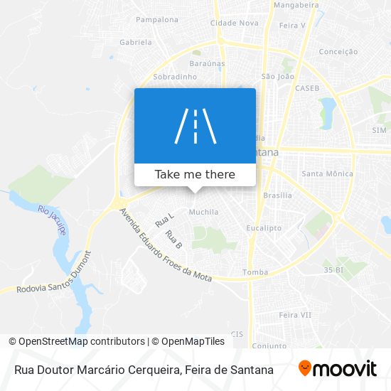 Rua Doutor Marcário Cerqueira map