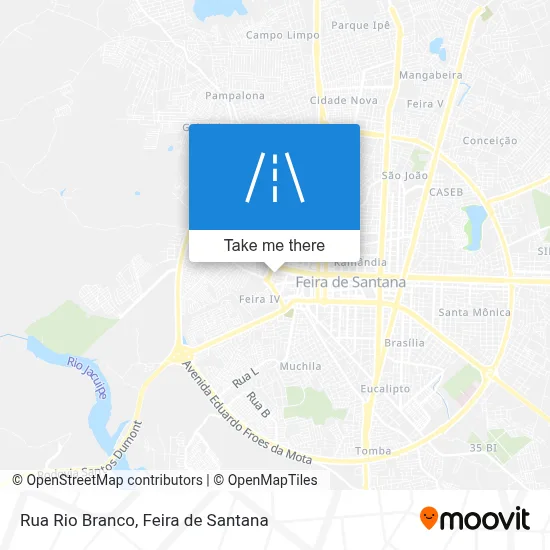 Rua Rio Branco map