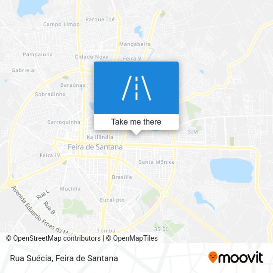 Rua Suécia map