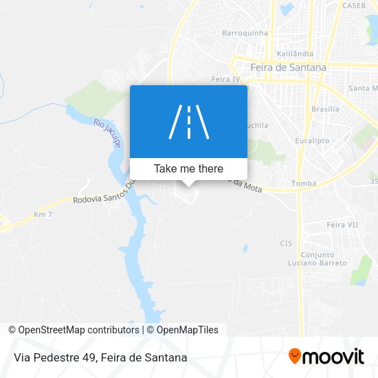 Via Pedestre 49 map