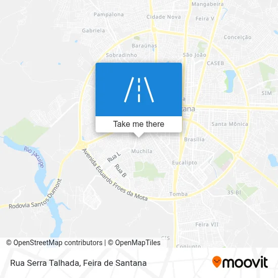 Rua Serra Talhada map