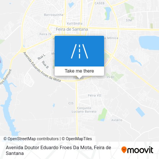 Avenida Doutor Eduardo Froes Da Mota map