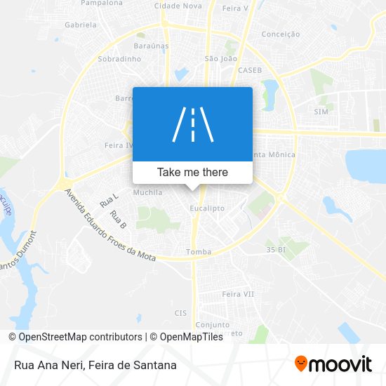 Rua Ana Neri map