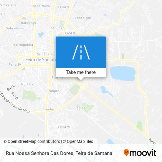 Rua Nossa Senhora Das Dores map