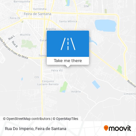 Rua Do Imperio map