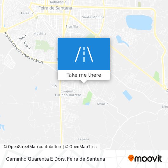 Mapa Caminho Quarenta E Dois