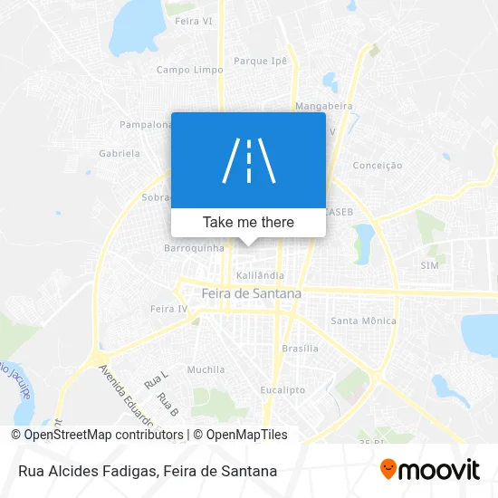 Rua Alcides Fadigas map
