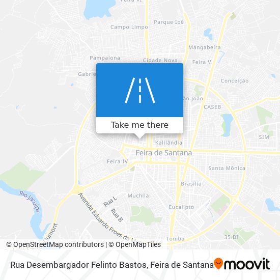 Rua Desembargador Felinto Bastos map