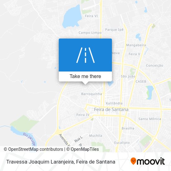Travessa Joaquim Laranjeira map
