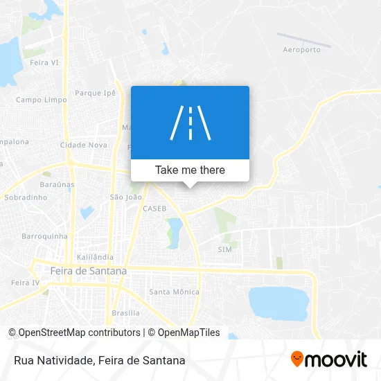 Rua Natividade map