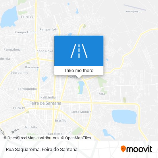 Mapa Rua Saquarema